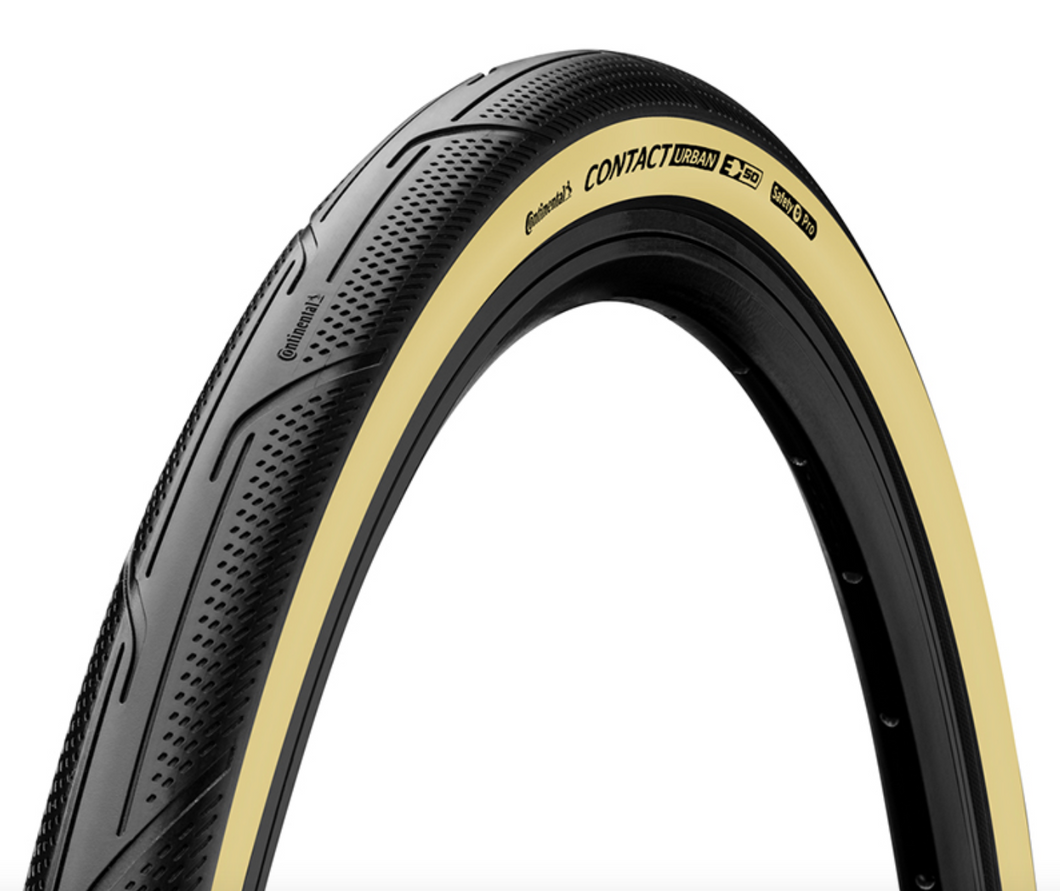 Continental Contact Urban FB 16x1.35/35-349 (Cream,Brown Continental Contact Urban FB 16x1.35/35-349 (Cream,Brown