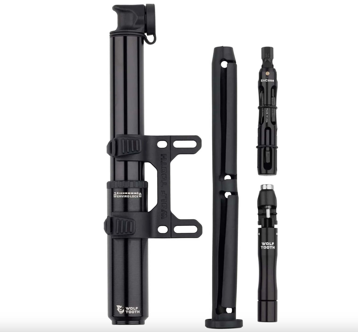 Wolftooth EnCase Pump 85cc with Hex Bit Wrench Multi-Tool &amp