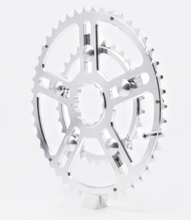 画像をギャラリービューアに読み込む, WHITE INDUSTRIES チェーンリングセット MR30用 SLV 46x30t
