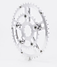 画像をギャラリービューアに読み込む, WHITE INDUSTRIES チェーンリングセット MR30用 SLV 46x30t
