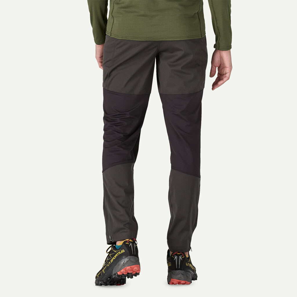 patagonia ウインド シールド パンツ XSサイズ　Black Patagonia ウインドシールドパンツ 軽量防風 ランニング・ライド