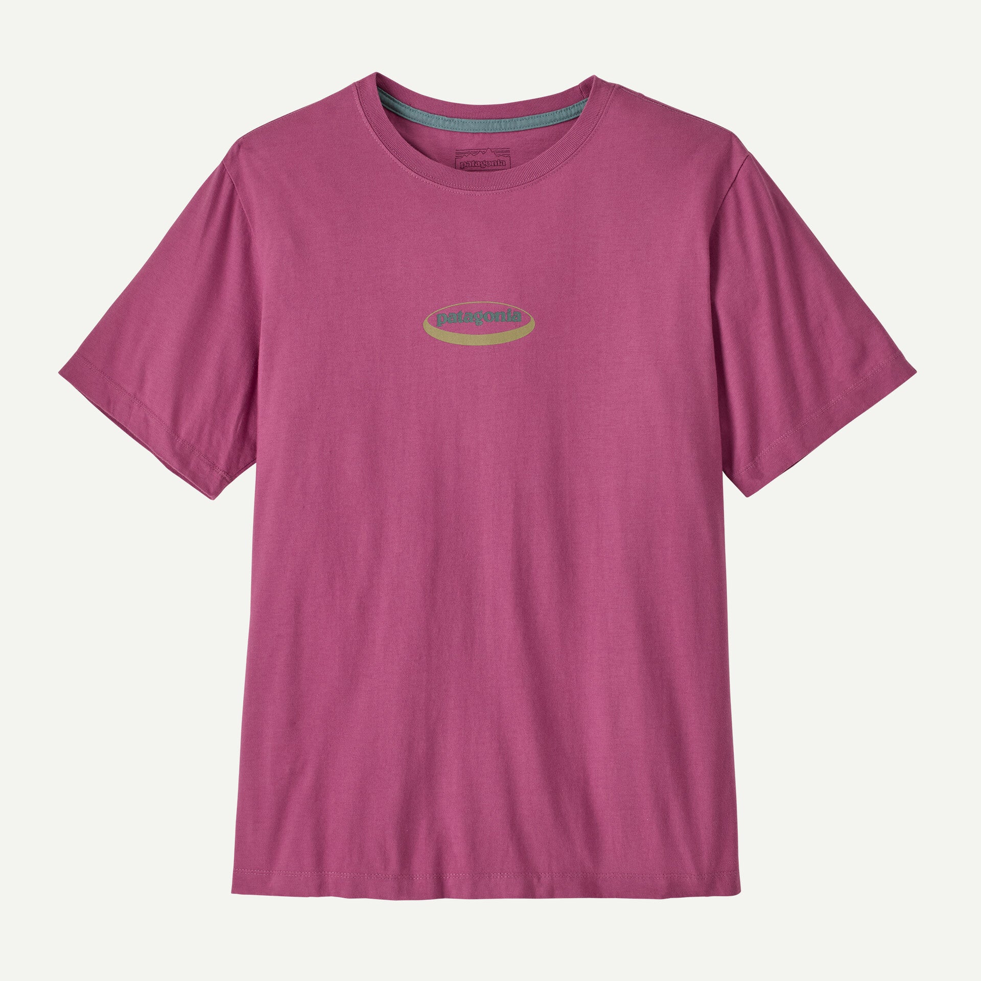 90sUSA製ヴィンテージ パタゴニア　patagonia 無地刺繍ロゴTシャツ Patagonia 95オーバルロゴ Tシャツ サーフ×アウトドア – Grumpy Bike Shop