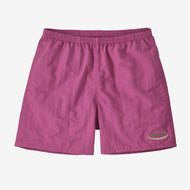 Patagonia M's Baggies Shorts 5in '95 Oval Logo: Faded Magenta｜パタゴニア メンズ バギーズ ショーツ 5インチ '95オーバルロゴ フェイデッドマゼンタ
