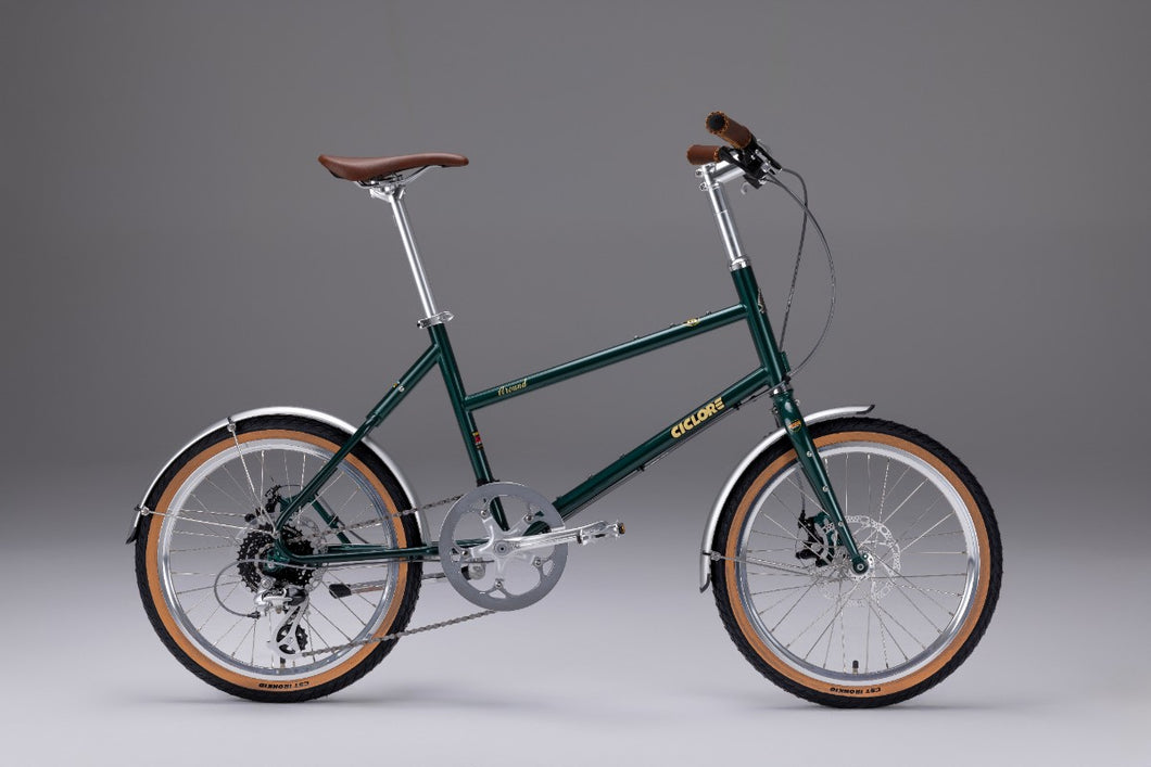 ミニベロ レッドフレーム 6速 茨城県水戸市 CICLORE Around Urban 完成車｜シクローレ 街乗りミニベロ Reynolds520