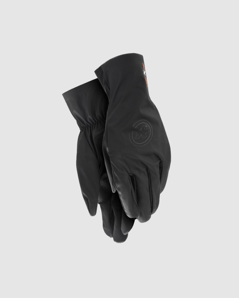 ASSOS RSR THERMO RAIN SHELL GLOVES [BLACK SERIES] アソス サーモレインシェルグローブ