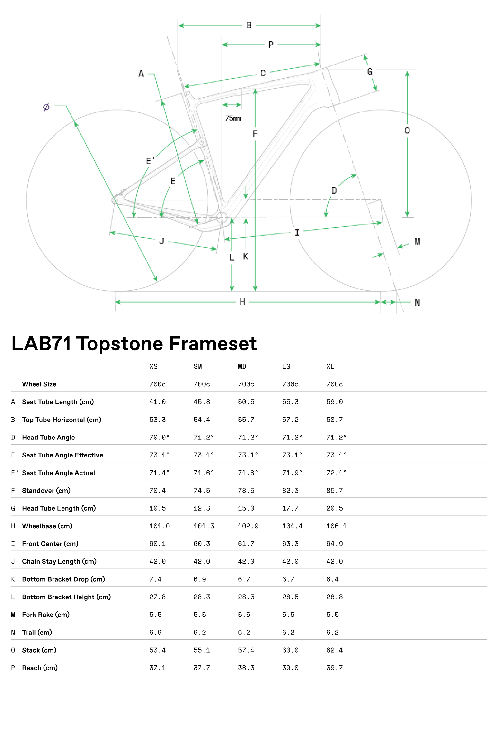 CANNONDALE Topstone LAB71 フレームセット キャノンデール