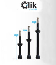 Load image into Gallery viewer, CLIK Tubeless Valves &amp; Pump Head Kit (Premium Edition)
