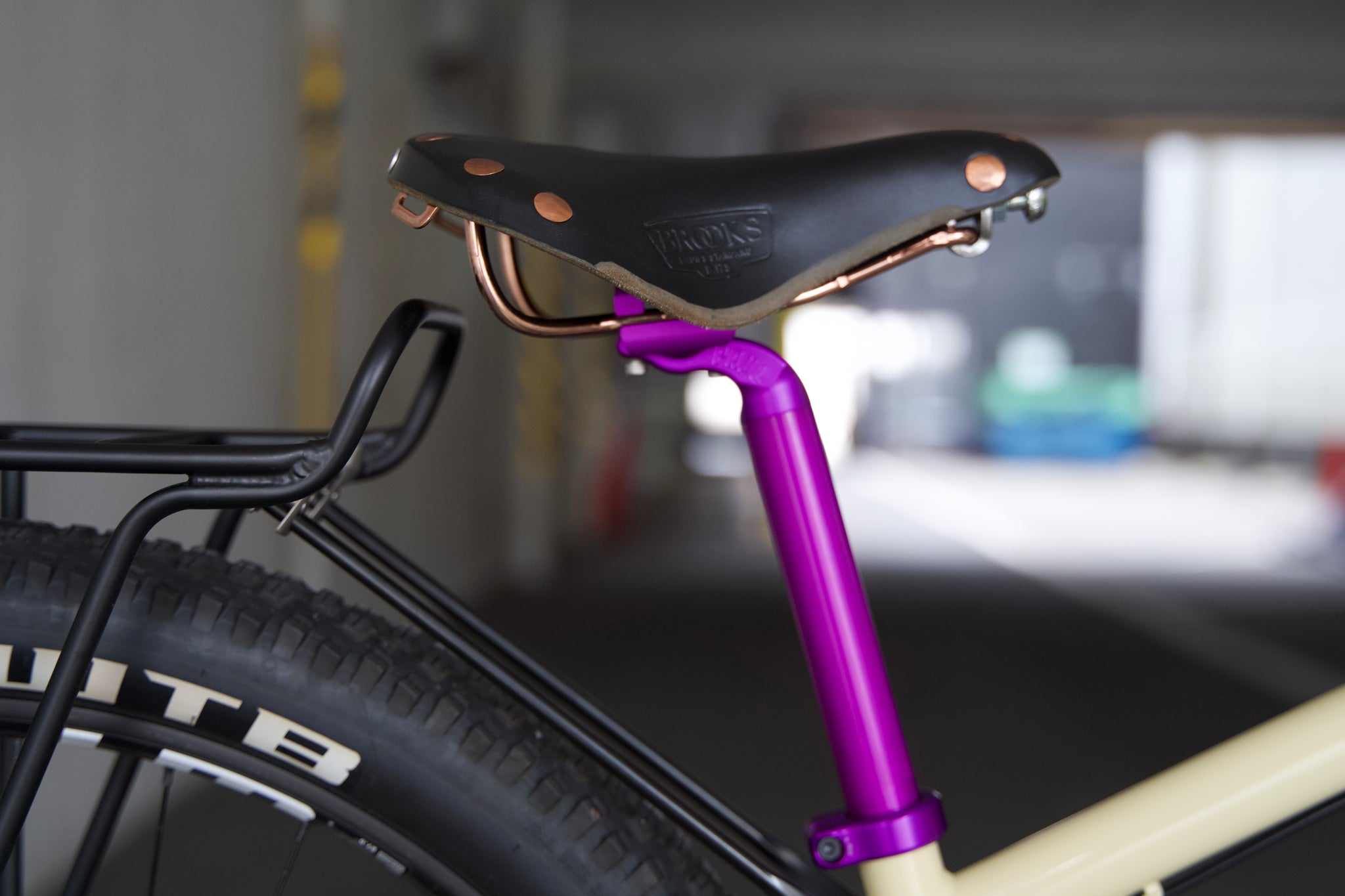 PAUL TALL AND HANDSOME SEATPOST 27.2mm Purple ポール シートポスト – Grumpy Bike Shop