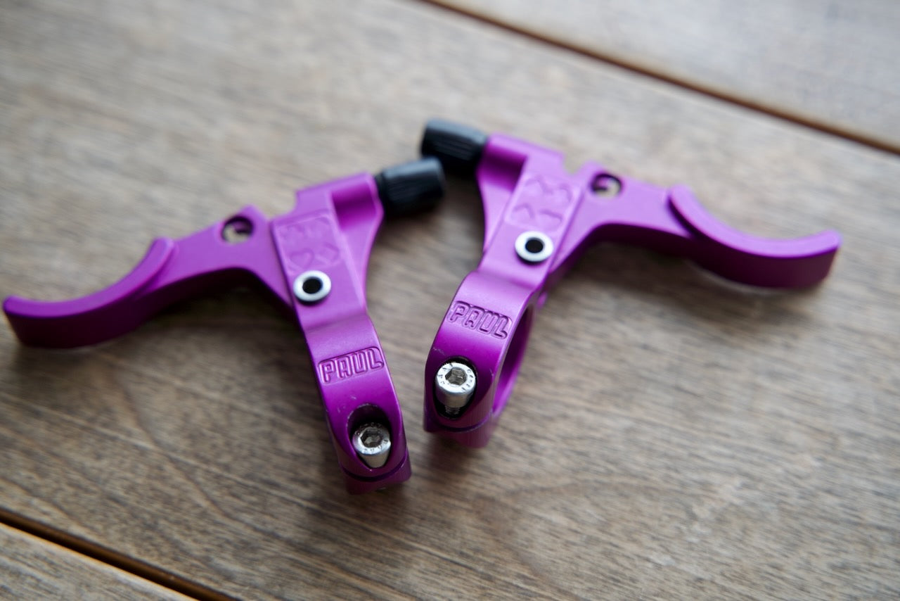 中古】PAUL E-LEVER パープル 23.8mm 左右セット – Grumpy Bike Shop