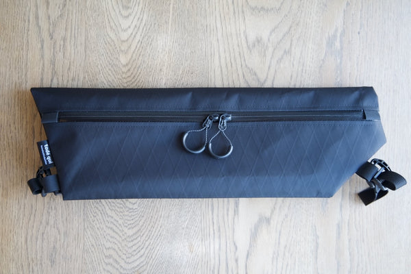 アクセサリー tade qui Blanket Frame bag cordura Black tade qui / Blanket / Frame bag / X-PAC VX42 HS / Black