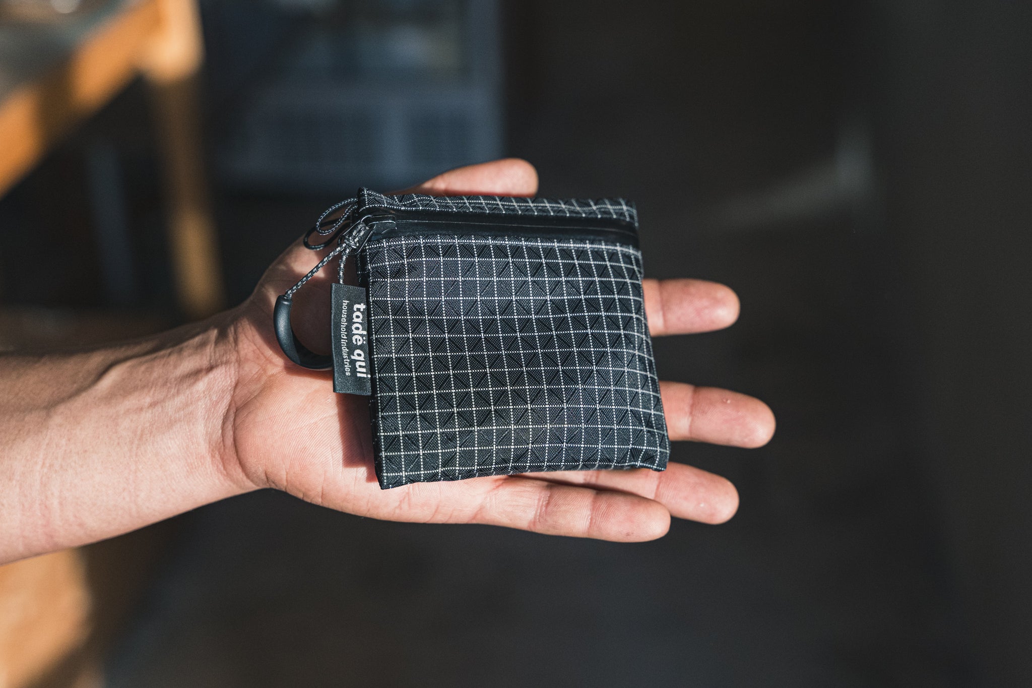 【美品】tade:qui ライダースウォレット ダイニーマ製／防水／超軽量 tade qui / riders wallet / CORDURA 500D MIL-SPEC / Ranger