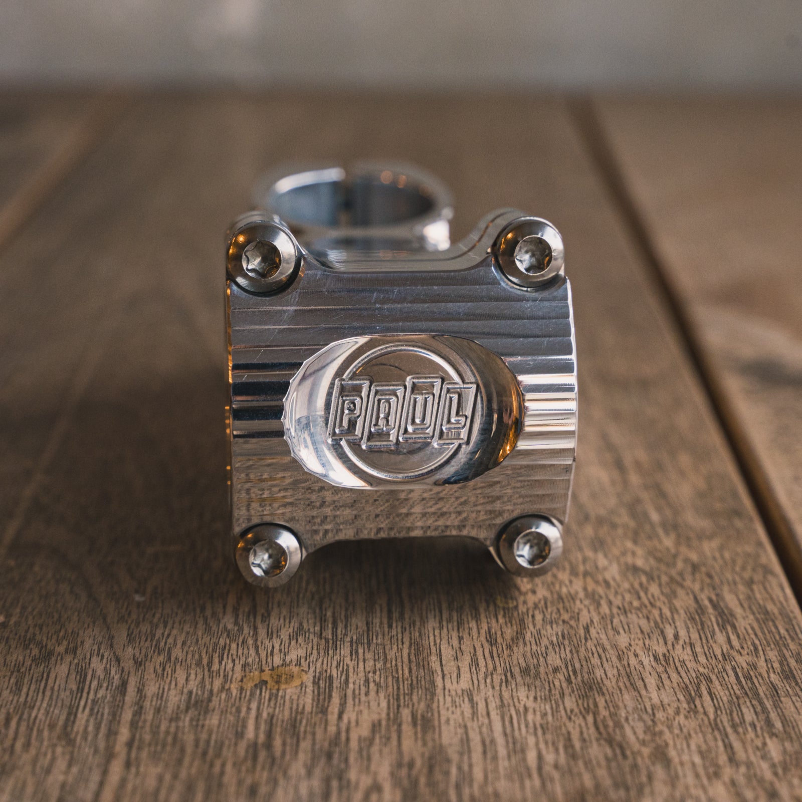 中古】PAUL BOXCAR STEM Φ31.8 15°x70mm (POLISH) ポール ステム