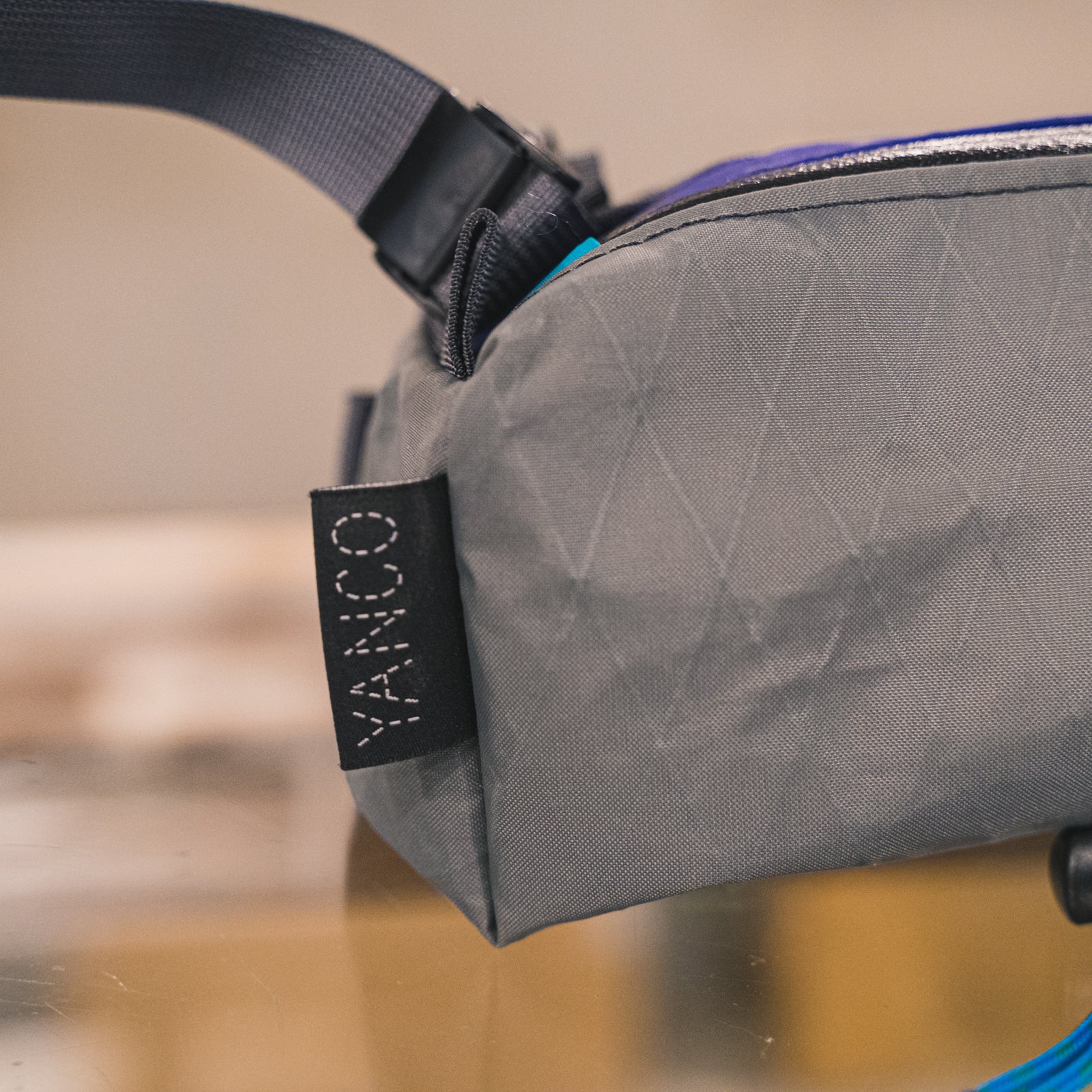 中古】YANCO bar bag (grey/lavender) ハンドルバッグ – Grumpy Bike Shop