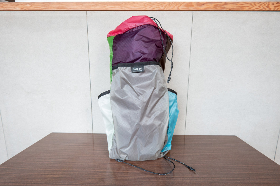 bring back pack / CORDURA®︎ RIPSTOP 30D nylon / color blocking