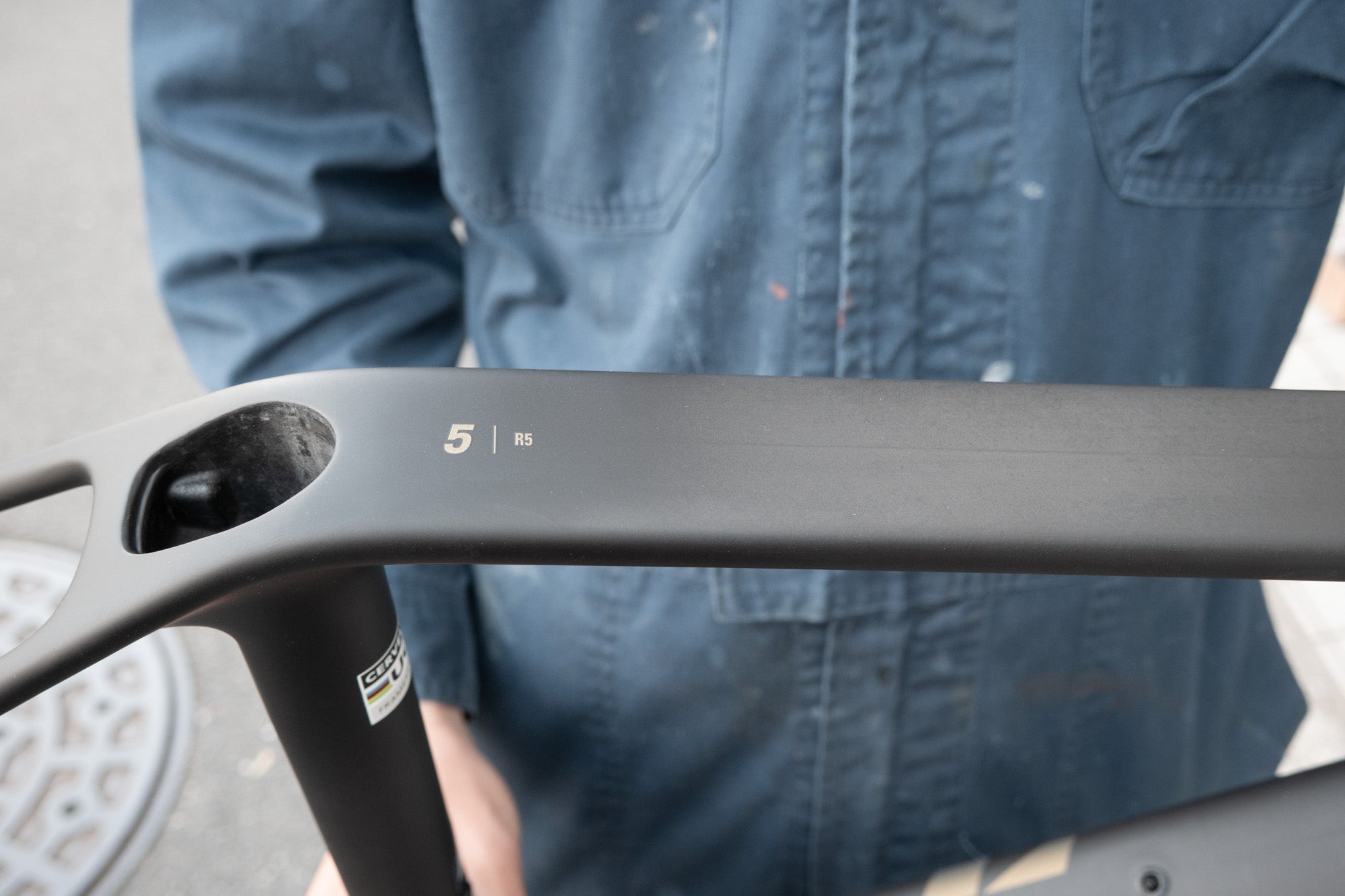 Cervélo R5 フレームセット（ハンドル・シートポスト付属）48サイズ