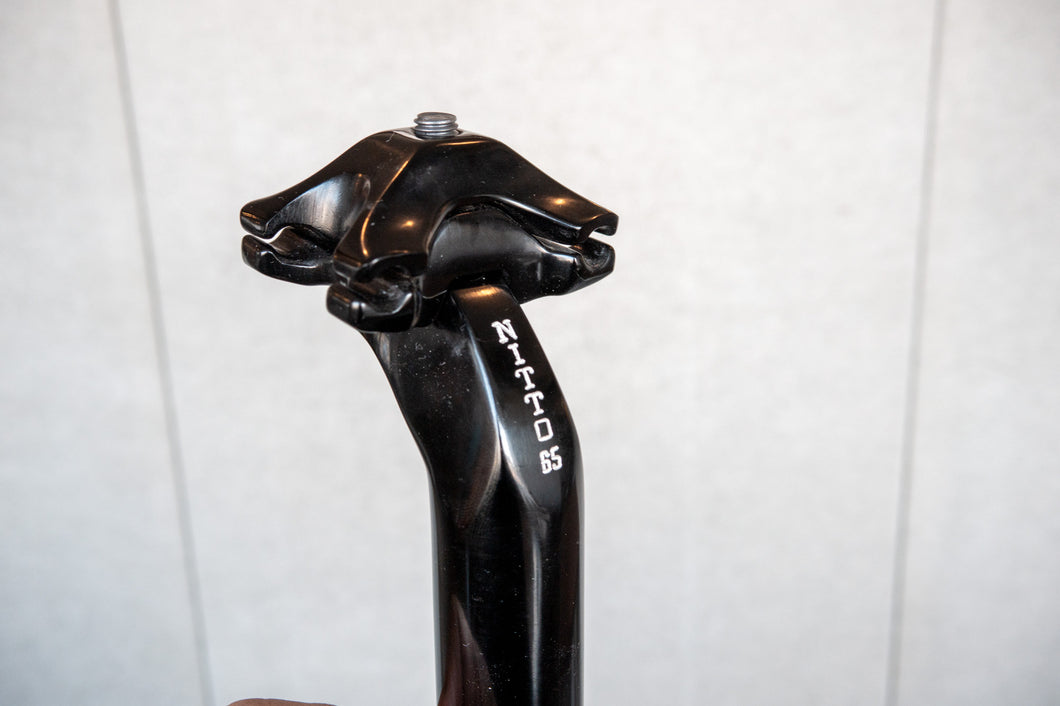 【中古】NITTO S65 シートポスト  27.2mm x 250mm ブラック ニットー