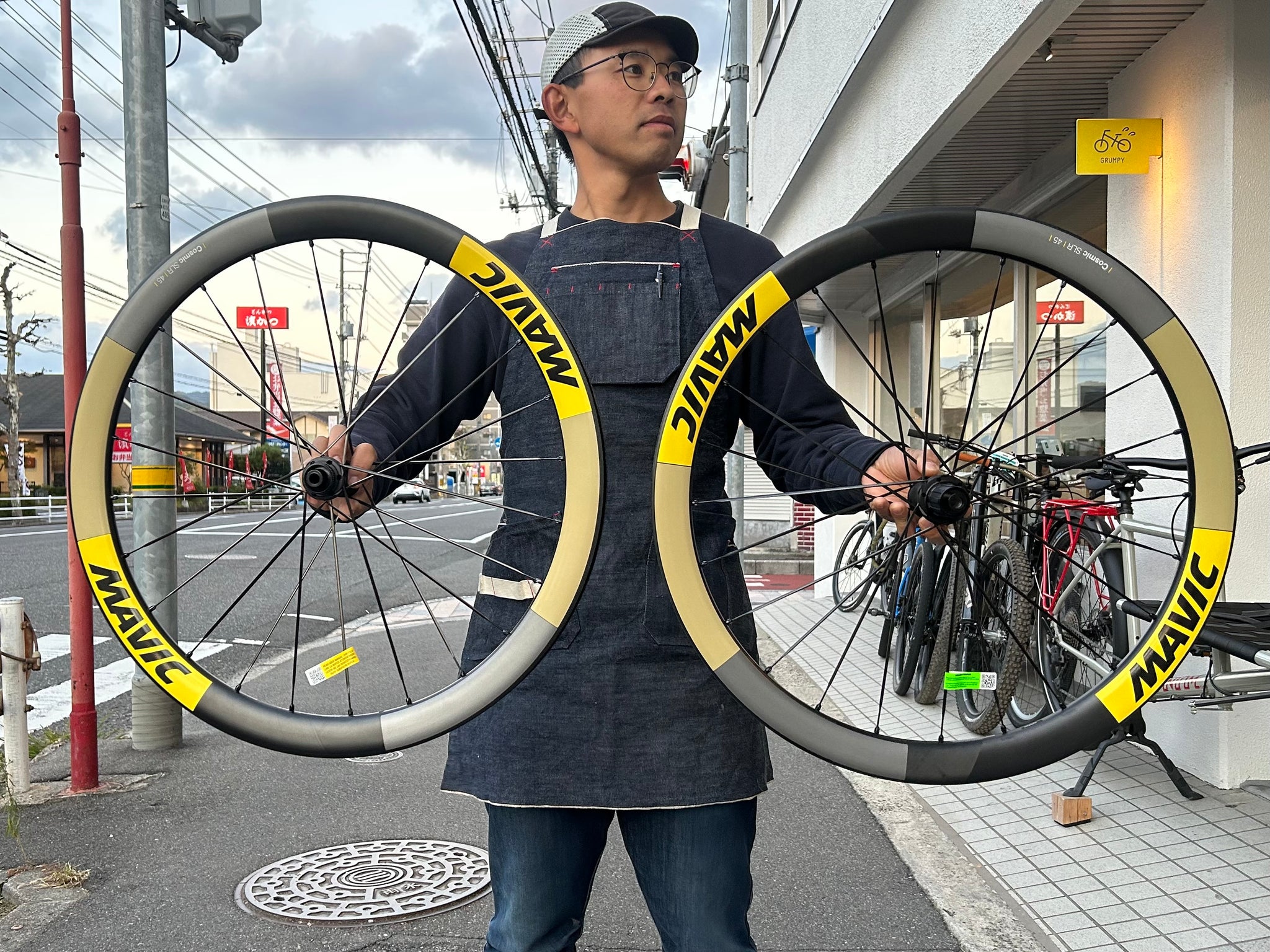 MAVIC COSMIC SLR 45 DISC SSC 前後セット マビック コスミック