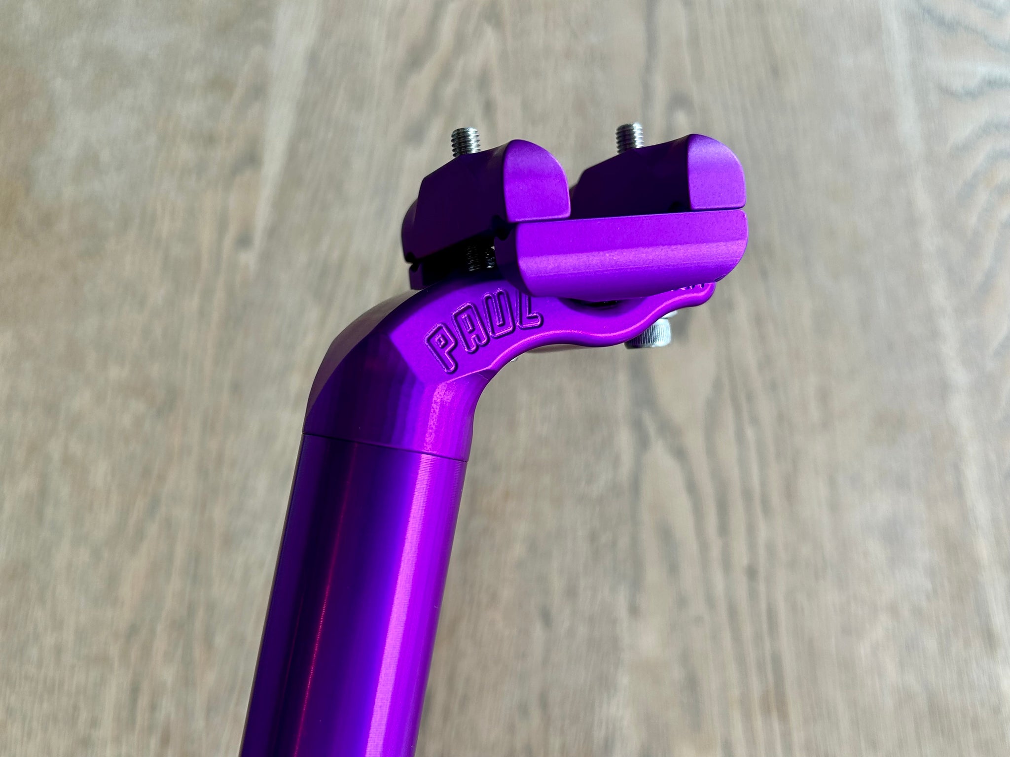 PAUL TALL AND HANDSOME SEATPOST 27.2mm Purple ポール シートポスト – Grumpy Bike Shop