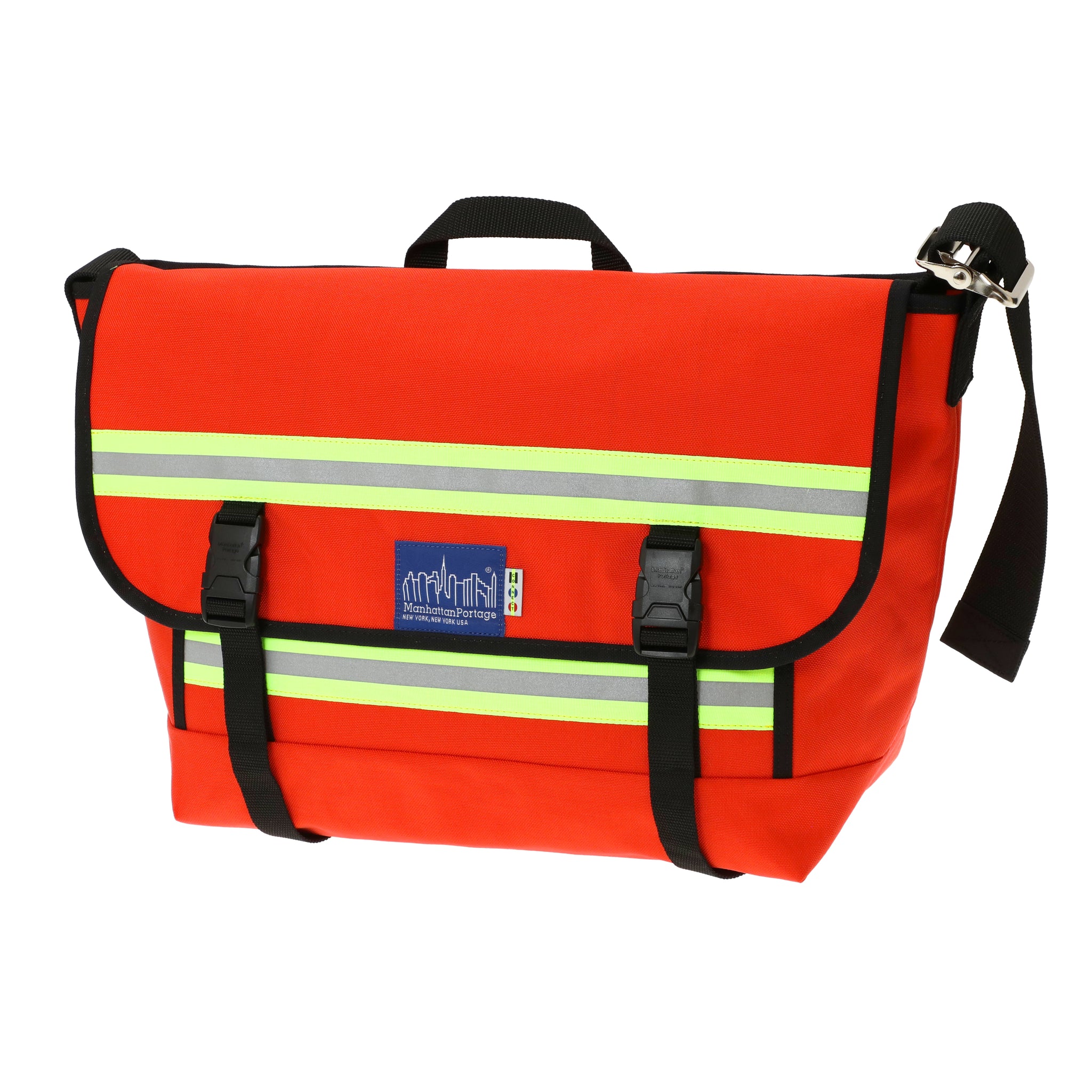 Manhattan Portage CONNECT Pro Bike Messenger Bag With Stripes (MD