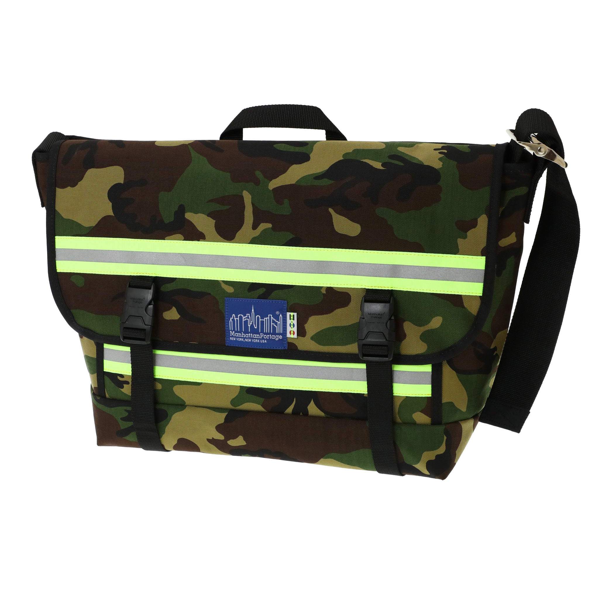 Manhattan Portage CONNECT Pro Bike Messenger Bag With Stripes (MD