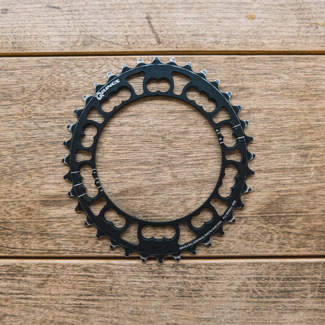 【中古】ROTOR Q-RINGS インナーチェーンリング（36T,PCD:110mm） ローター