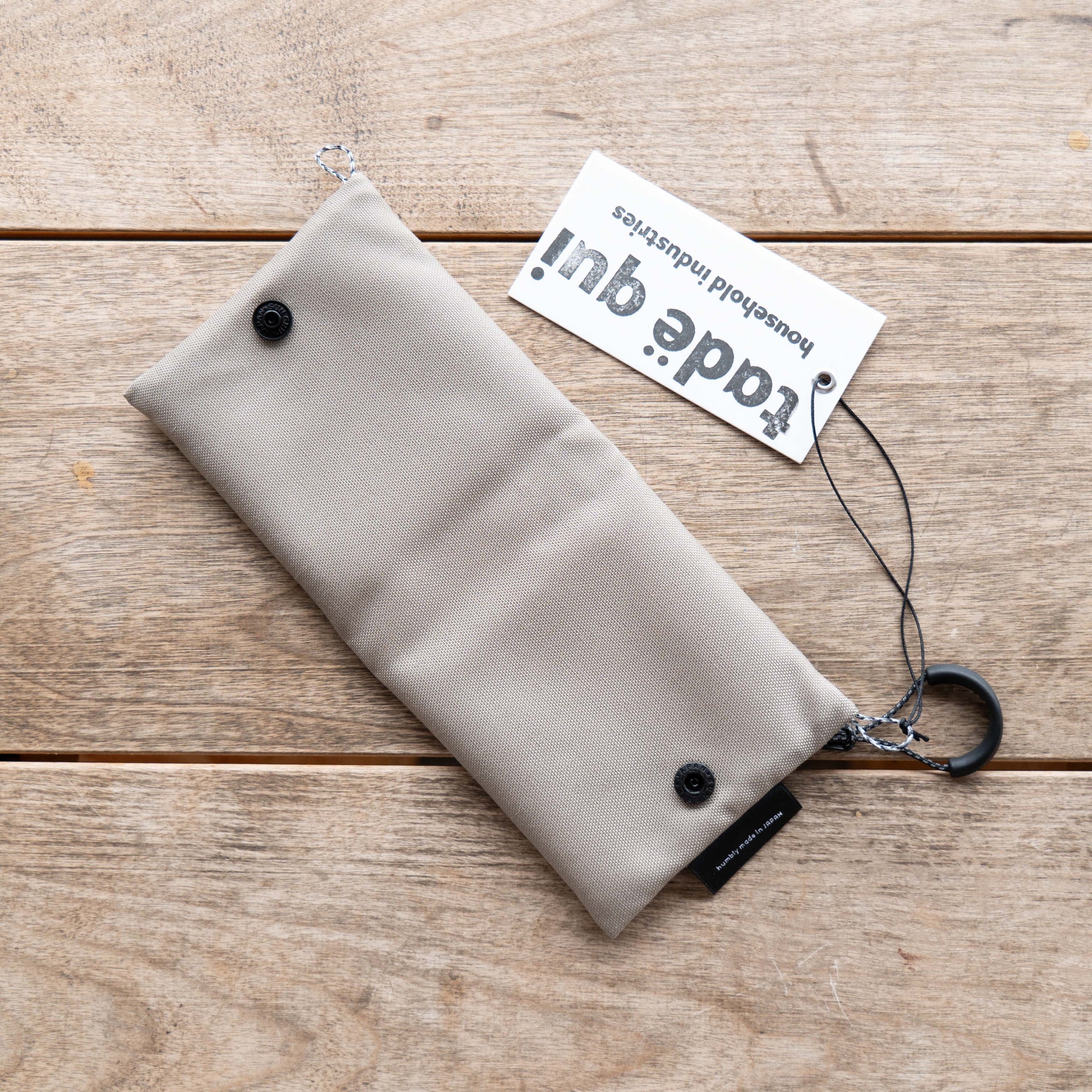 tade qui タデクイ tade qui / riders wallet / CORDURA®︎ 500D MIL-SPEC / Silver