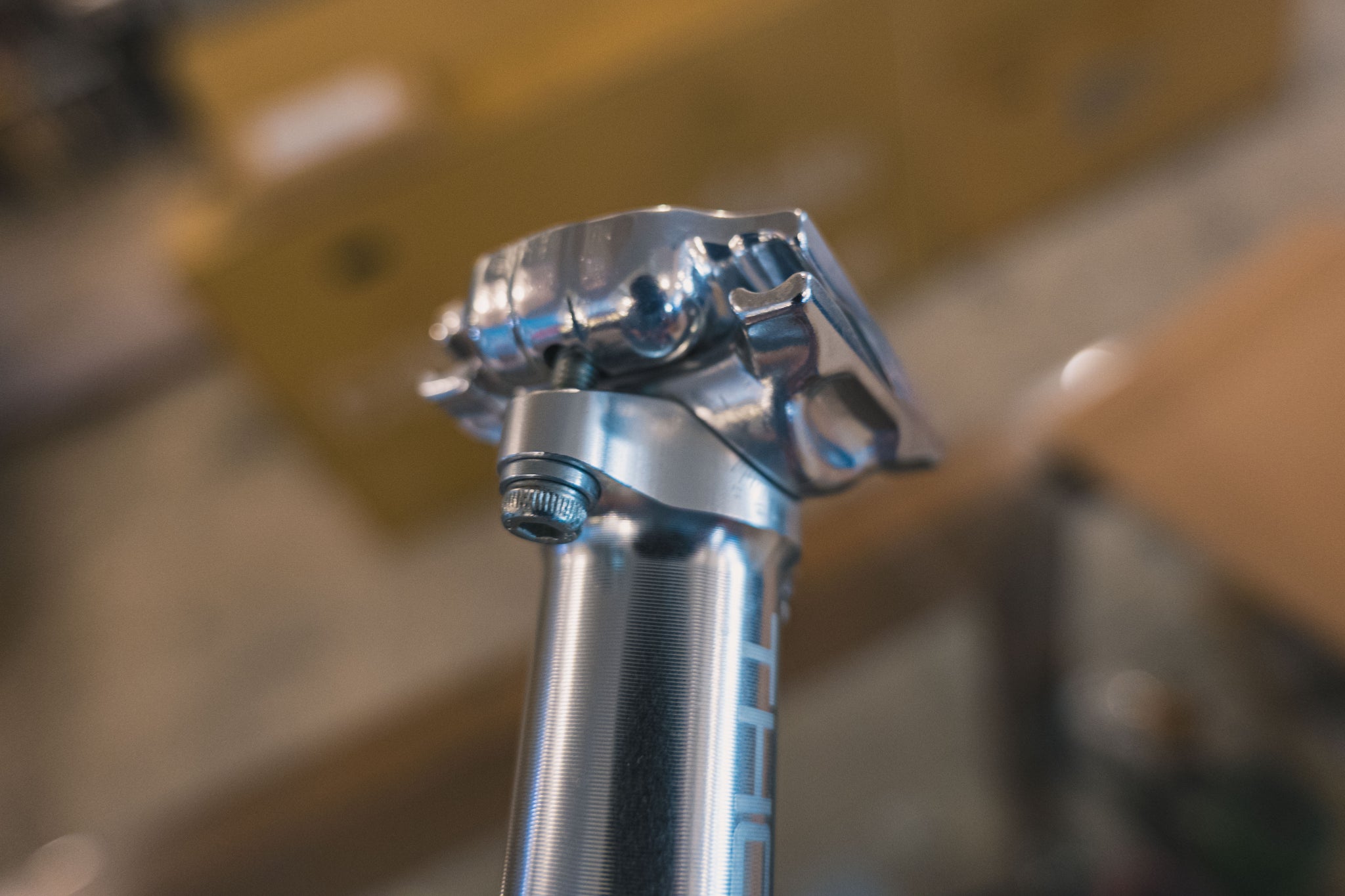 中古】Thomson Elite ストレート シートポスト シルバー