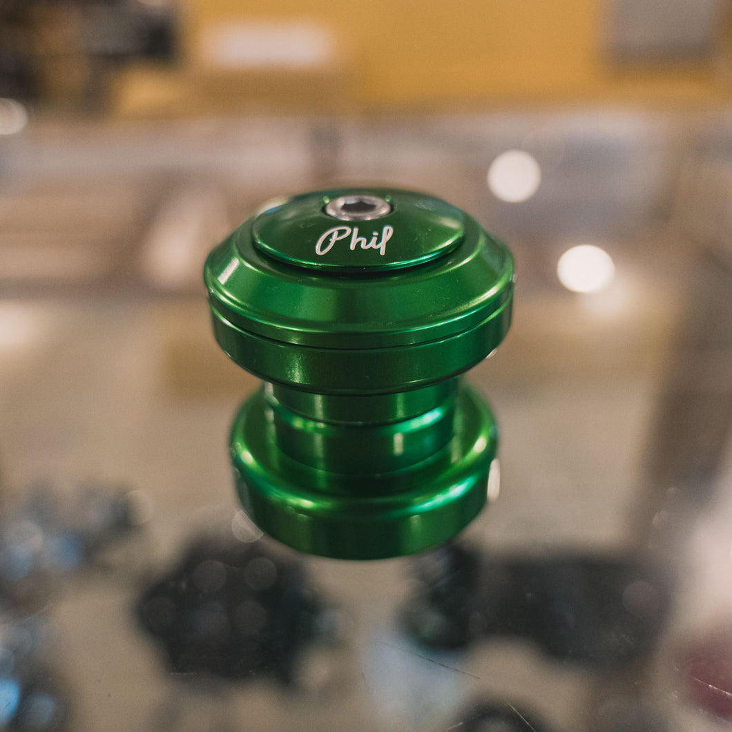 【中古】Phil wood 1-1/8 headset グリーン