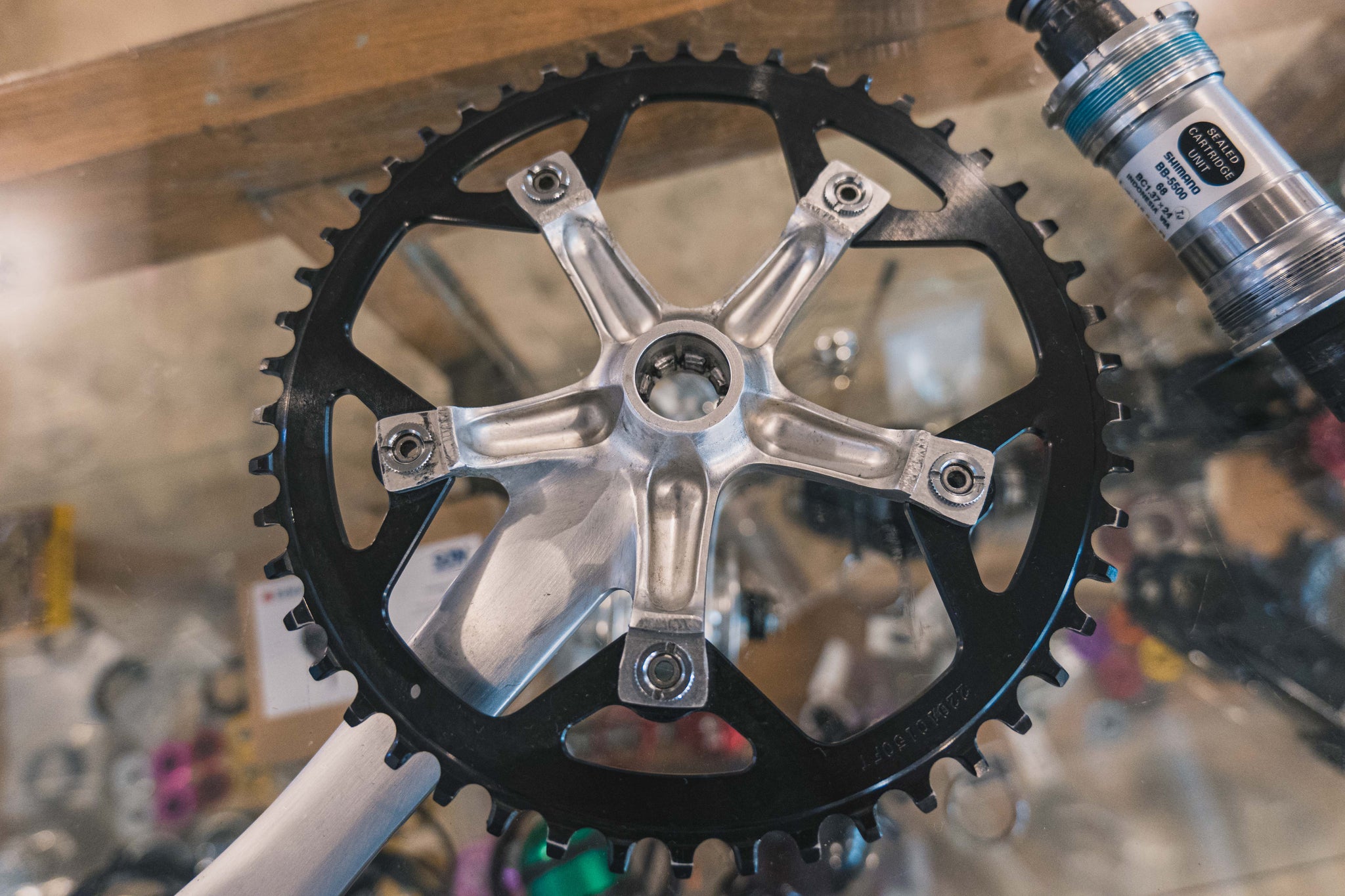 Shimano 105 クランクセット 170mm 中古】Shimano 105 クランクセット 170mm – Grumpy Bike Shop