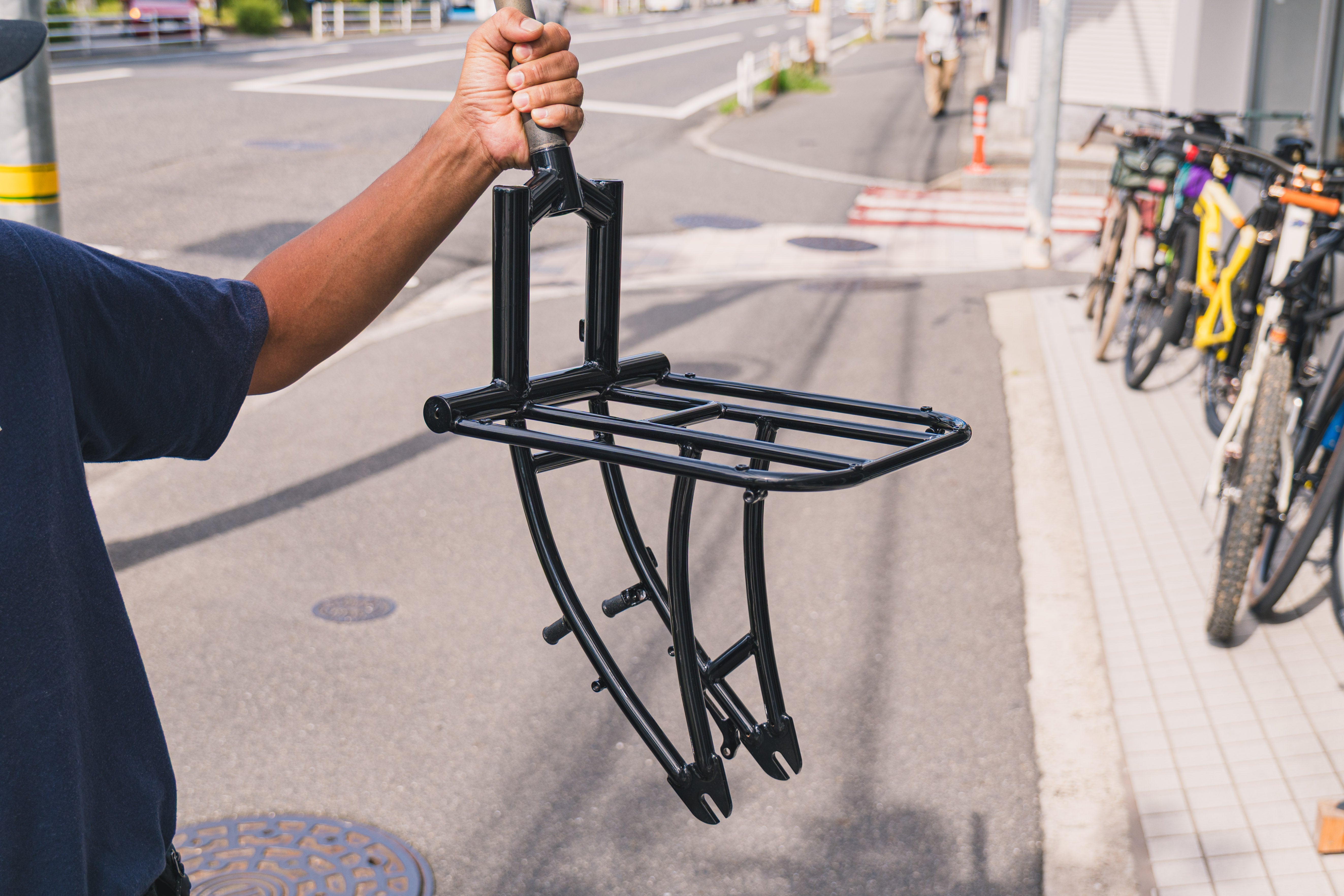パーツ CRUST BIKES Clydesdale Cargo Fork 1-1/8\
