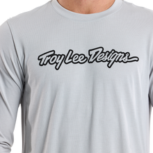 Load image into Gallery viewer, Troy Lee Designs Skyline Long Sleeve Ride Tee Signature Mist トロイリーデザイン
