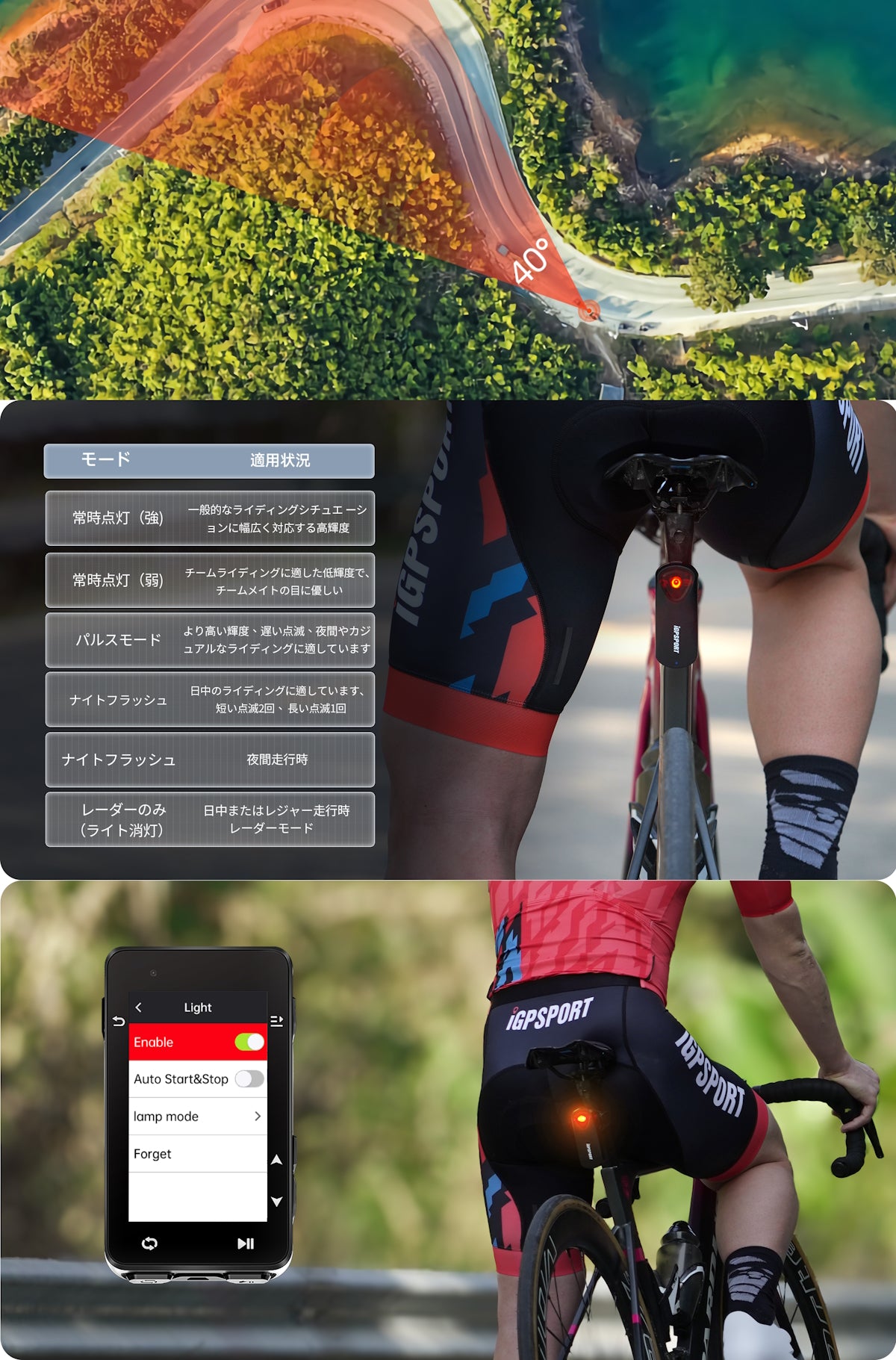 iGPSPORT SRTL SR30 スマートレーダーテールライト – Grumpy Bike Shop