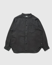 画像をギャラリービューアに読み込む, GOHEMP NO COLLAR BASIC SHIRTS ゴーヘンプ・シャツ GHS3123SWH
