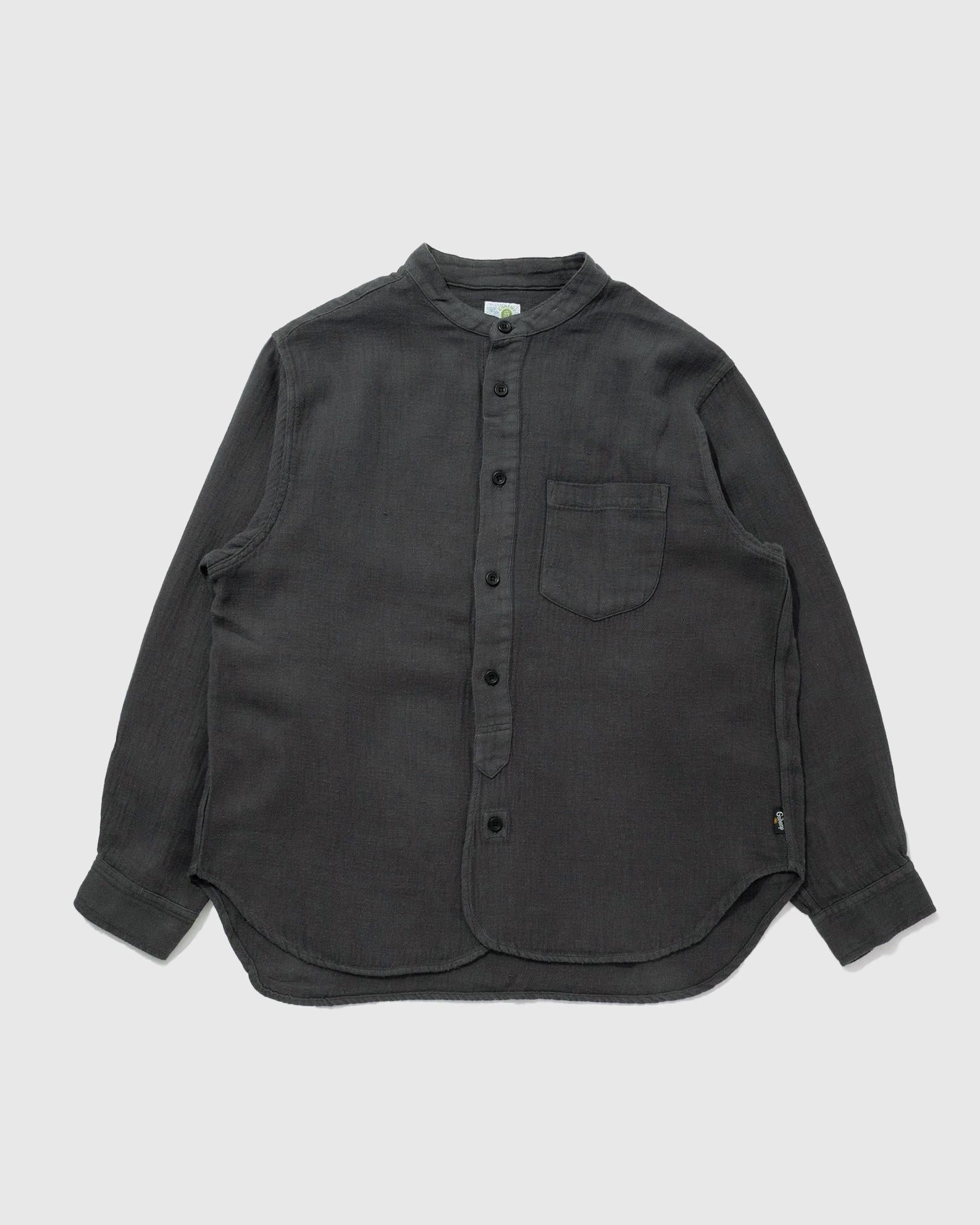 GOHEMP NO COLLAR BASIC SHIRTS ゴーヘンプ・シャツ GHS3123SWH