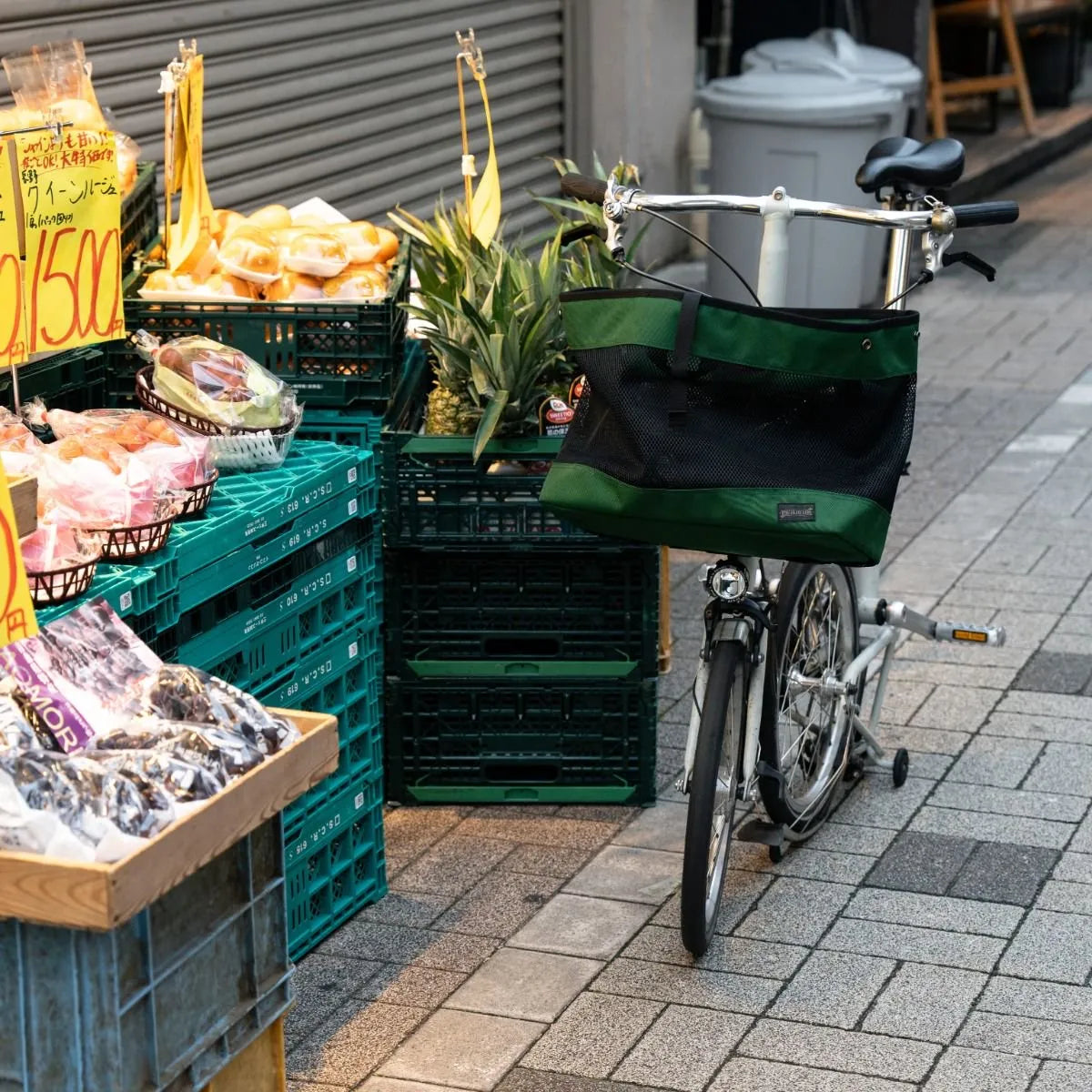 BLUE LUG brompton basket bag (フレームあり) ブロンプトン フロント BLUE LUG brompton basket bag (フレームあり) ブロンプトン フロント
