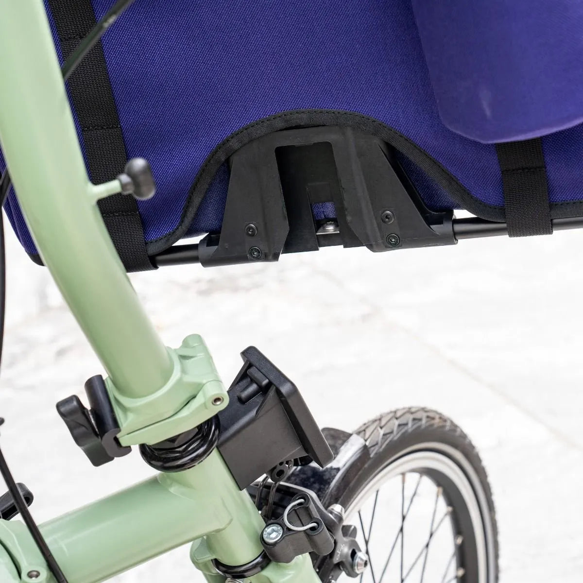 BLUE LUG brompton basket bag (フレームあり) ブロンプトン フロント BLUE LUG brompton basket bag (フレームあり) ブロンプトン フロント