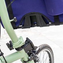 Load image into Gallery viewer, BLUE LUG brompton basket bag  (フレームあり) ブロンプトン フロントバッグ
