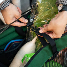 Load image into Gallery viewer, BLUE LUG brompton basket bag  (フレームあり) ブロンプトン フロントバッグ
