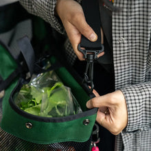 Load image into Gallery viewer, BLUE LUG brompton basket bag  (フレームあり) ブロンプトン フロントバッグ
