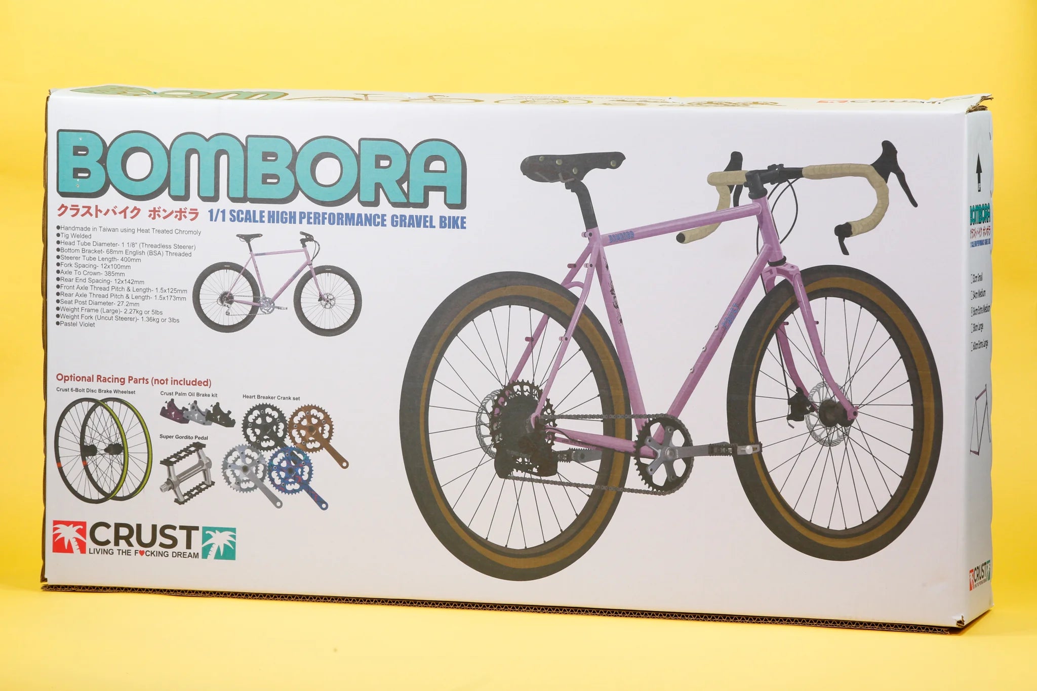 CRUST BIKES BOMBRA フレームセット クラストバイク – Grumpy Bike Shop