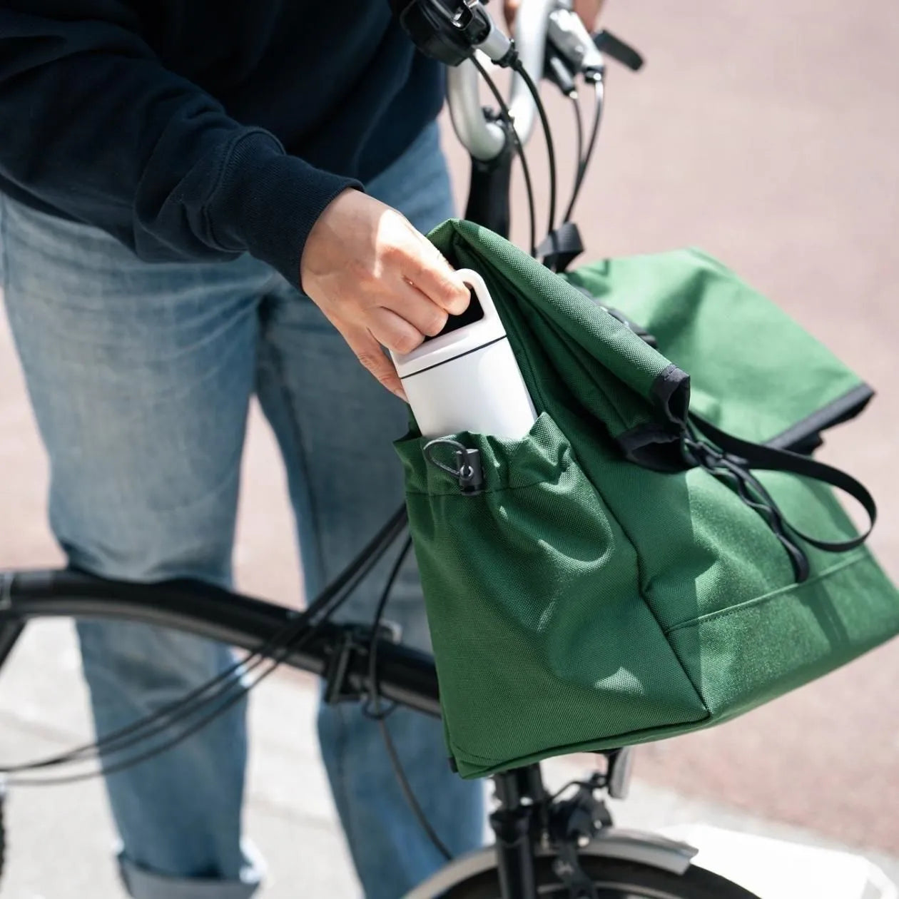 FAIRWEATHER brompton bag (waxed canvas) 5色 フェアウェザー