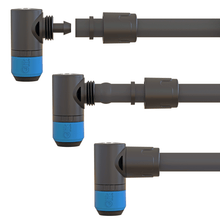 Load image into Gallery viewer, Clik 2-in-1 RIGHT ANGLED PUMP HEAD &amp; REMOVEABLE PUMP ADAPTER (Aluminum)
