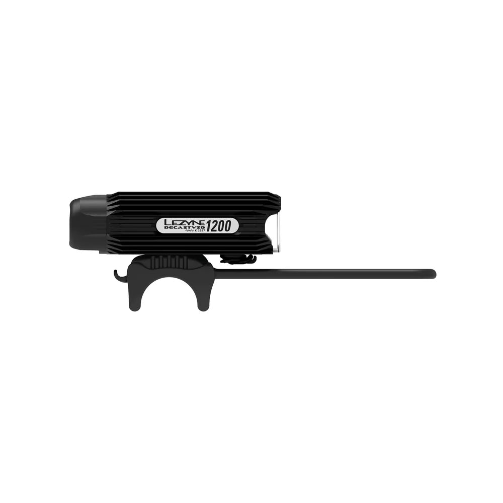 LEZYNE DECA StVZO 1200 FRONT BLACK レザイン フロントライト