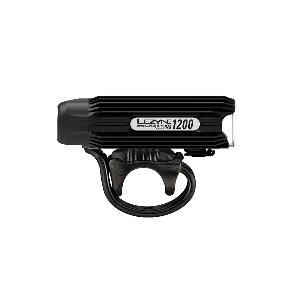 LEZYNE DECA StVZO 1200 FRONT BLACK レザイン フロントライト
