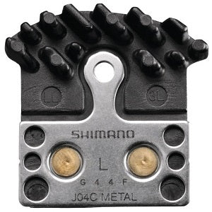 SHIMANO DISC BRAKE PADS J04C METAL PAD & SPRING W/FIN ディスクブレーキパッド Y8LW98030 シマノ