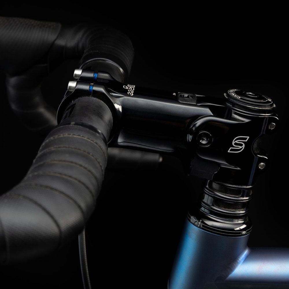 ケーンクリーク サスペンションステム シルバー 90mm 新品同様 グラベル グラベル/XC/ツーリングに!!超軽量ステム CANECREEK GXC STEM