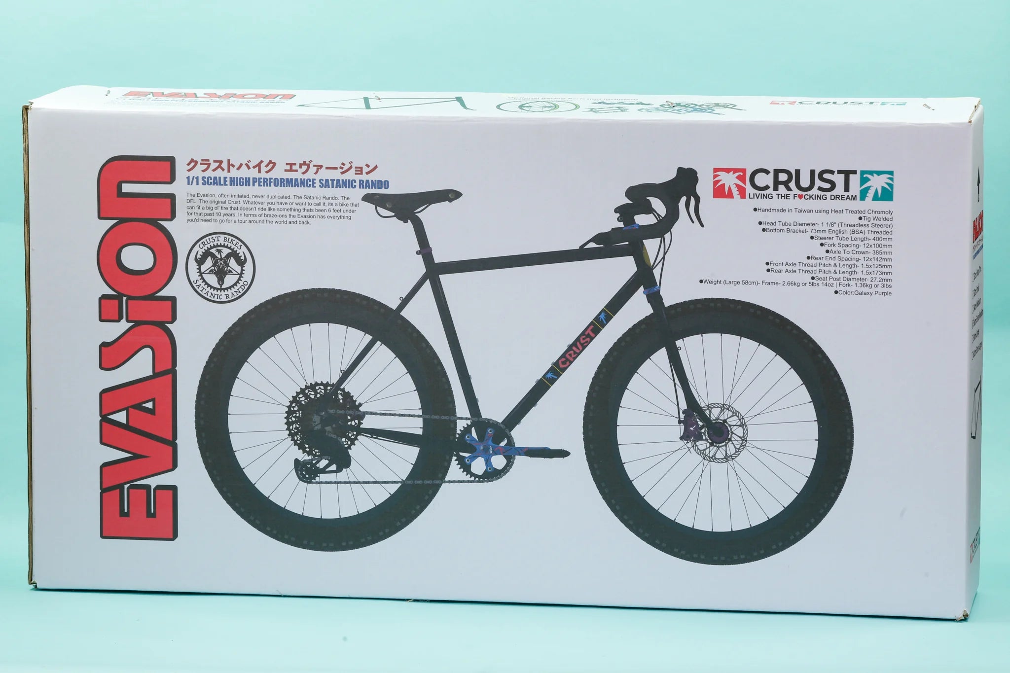 CRUST BIKES EVASION フレームセット クラストバイク – Grumpy Bike Shop CRUST BIKES EVASION フレームセット クラストバイク – Grumpy Bike Shop