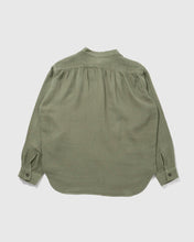 画像をギャラリービューアに読み込む, GOHEMP NO COLLAR BASIC SHIRTS ゴーヘンプ・シャツ GHS3123SWH
