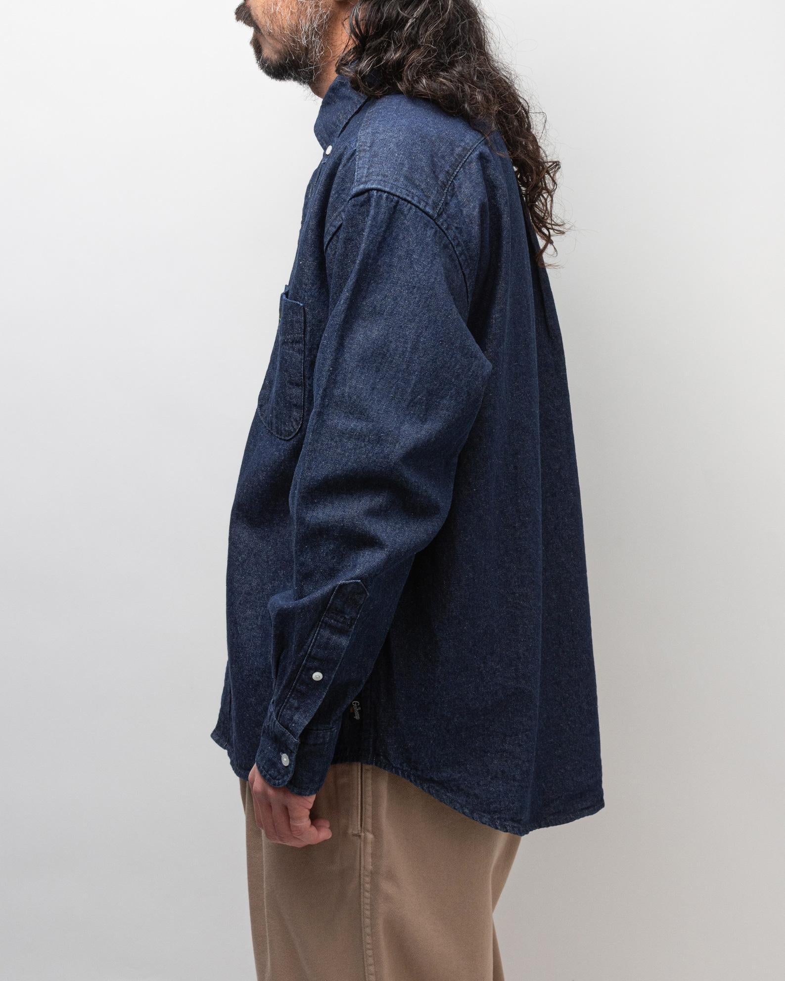 ゴーヘンプデニム go hemp シャツ 7 5oz DENIM - ゴーヘンプ