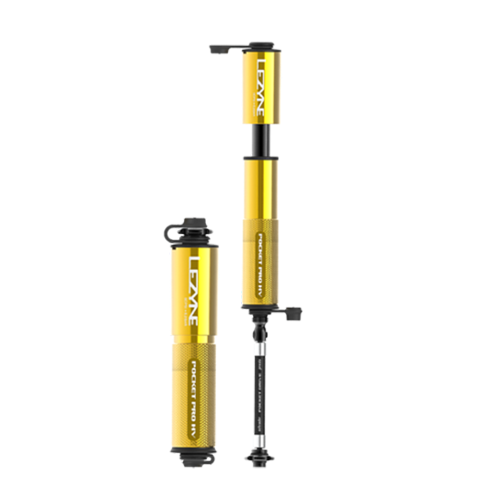 LEZYNE POCKET DRIVE PRO HV (GOLD) ハンドポンプ レザイン